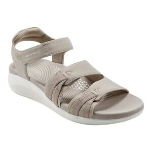 Easy Spirit Women's Weber Lightweight Sporty Sandals Taupe Size 8 1/2